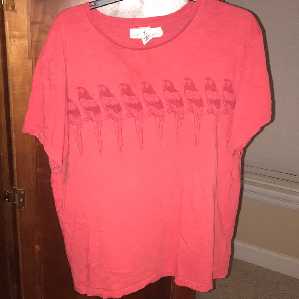 H&M LOGG Parrots Graphic Tee